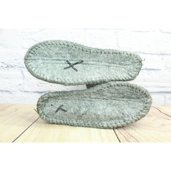 LL Bean Gray Wool Warm Replacement Boot Liner Inserts Size 10 - Picture 9 of 9